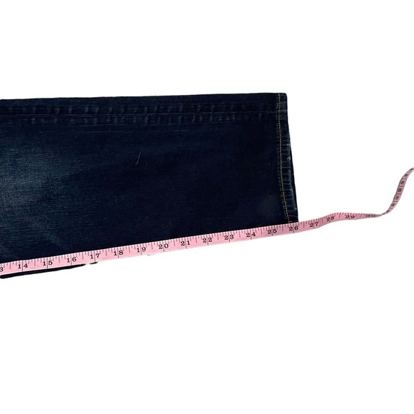 American Eagle Dark Wash Slim Straight Flex + Denim Jeans size 28 - Picture 8 of 9